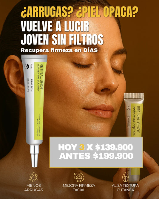 Retinal Shot™ | Renovación celular avanzada, firmeza visible y piel rejuvenecida